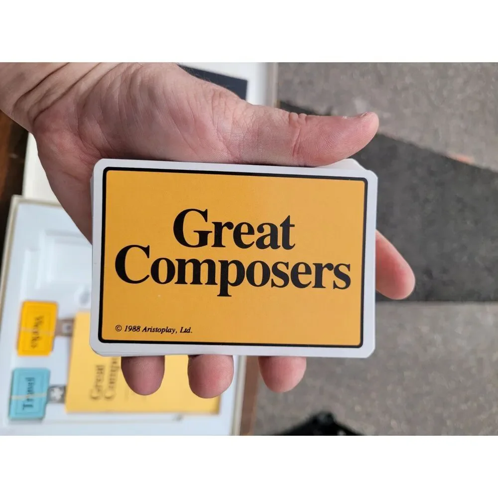 Vintage The Game of Great Composers Board Game - Aristoplay Educational